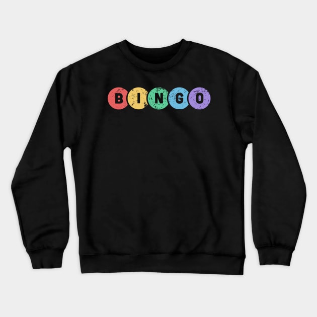 Bingo Balls Crewneck Sweatshirt by MeatMan